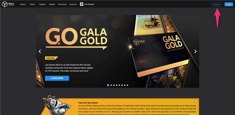 【Gala Games】วิธีสมัคร | ขั้นตอนการลงทะเบียนและวิธีการสร้าง Wallet